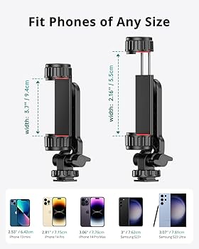 スマホ・iPhone 複写台 Amazon | ATUMTEK（アトムテック）携帯ホルダー 三脚 360度回転